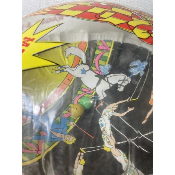 vintage ringling bros barnum & bailey circus Souvenir Toy Inflatable 3D W/ Bells - Picture 6 of 10
